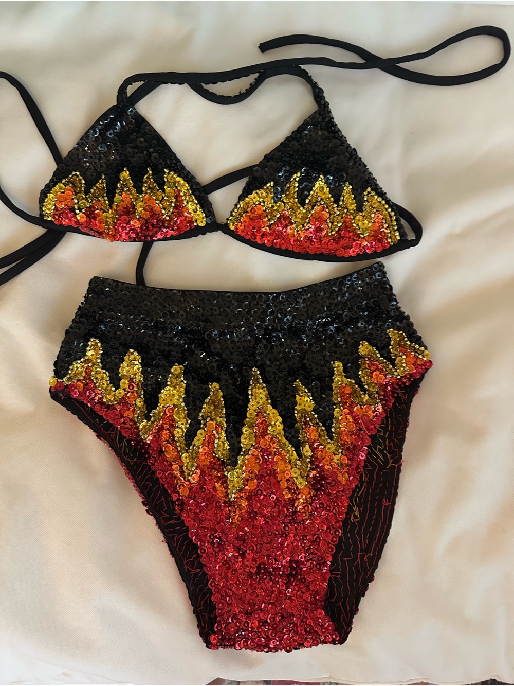 Easy Tiger Fire Sequin set